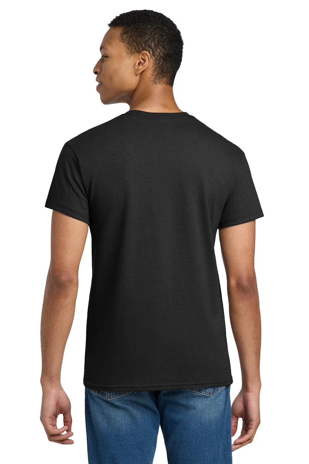 Gildan Mens Ultra Short Sleeve Crewneck T-Shirt - Black