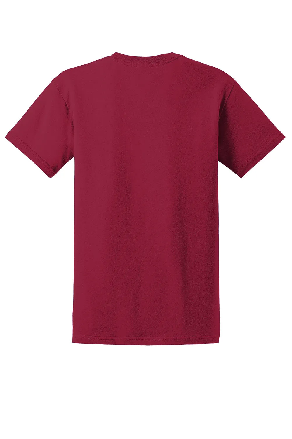 Gildan Mens Ultra Short Sleeve Crewneck T-Shirt - Cardinal Red