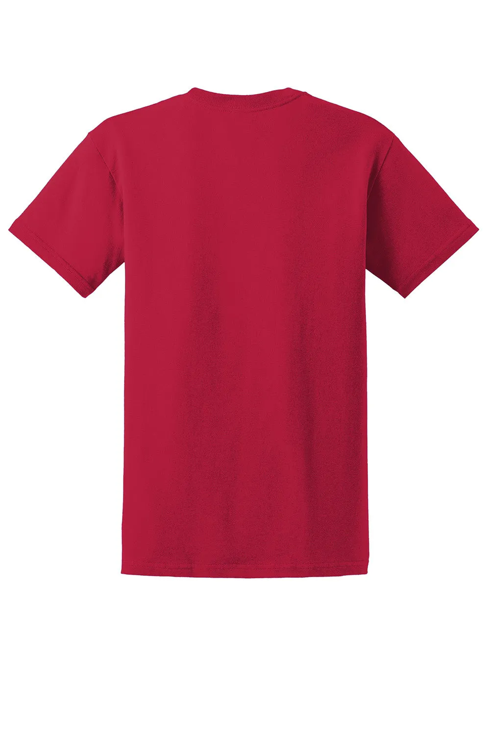 Gildan Mens Ultra Short Sleeve Crewneck T-Shirt - Cherry Red