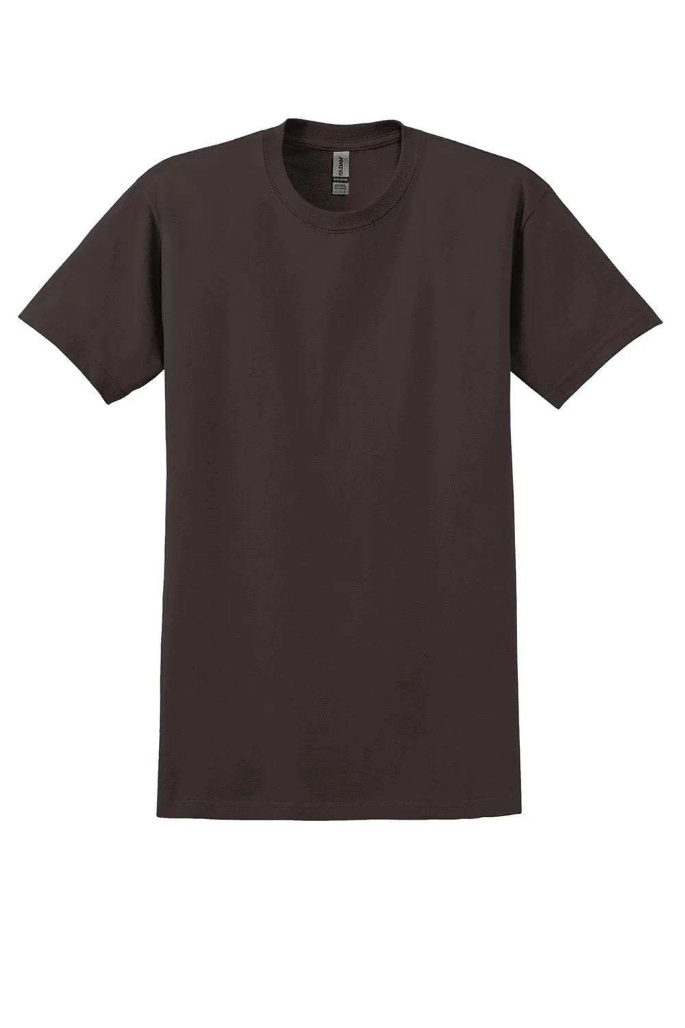 Gildan Mens Ultra Short Sleeve Crewneck T-Shirt - Dark Chocolate Brown