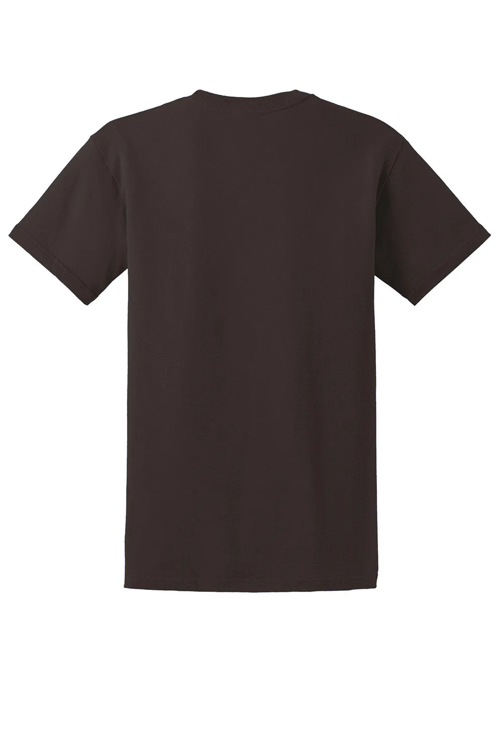 Gildan Mens Ultra Short Sleeve Crewneck T-Shirt - Dark Chocolate Brown