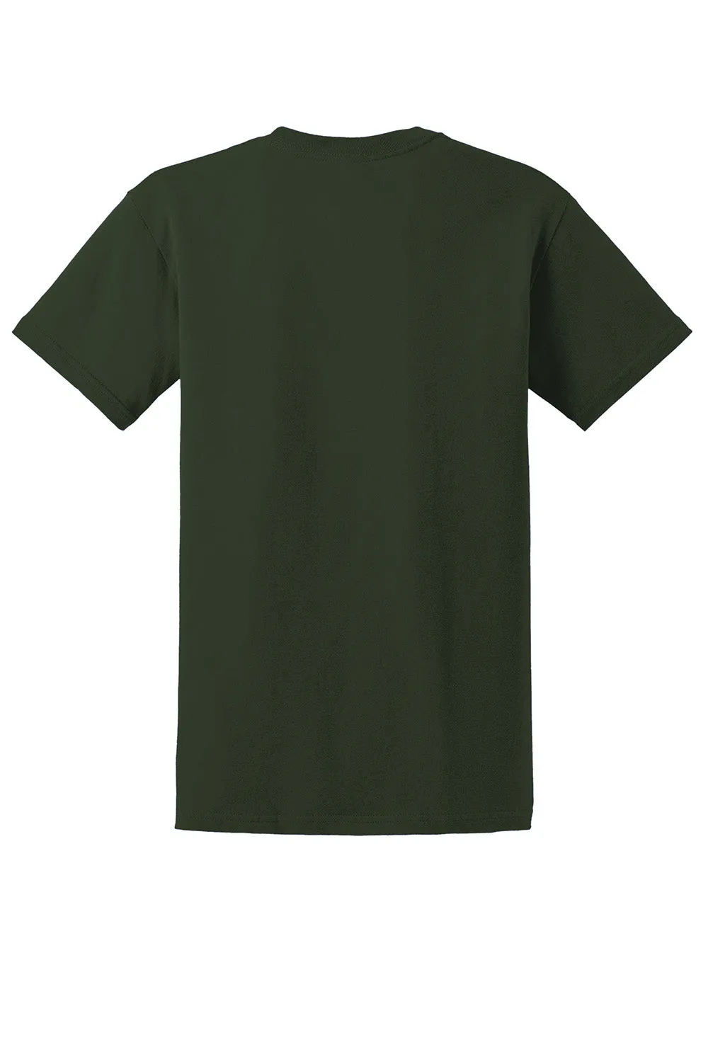 Gildan Mens Ultra Short Sleeve Crewneck T-Shirt - Forest Green
