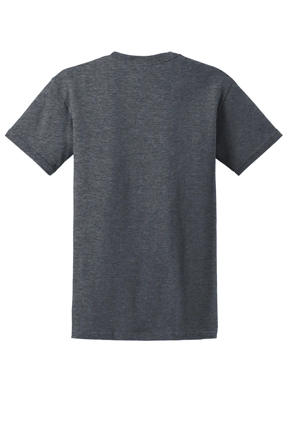 Gildan Mens Ultra Short Sleeve Crewneck T-Shirt - Heather Dark Grey