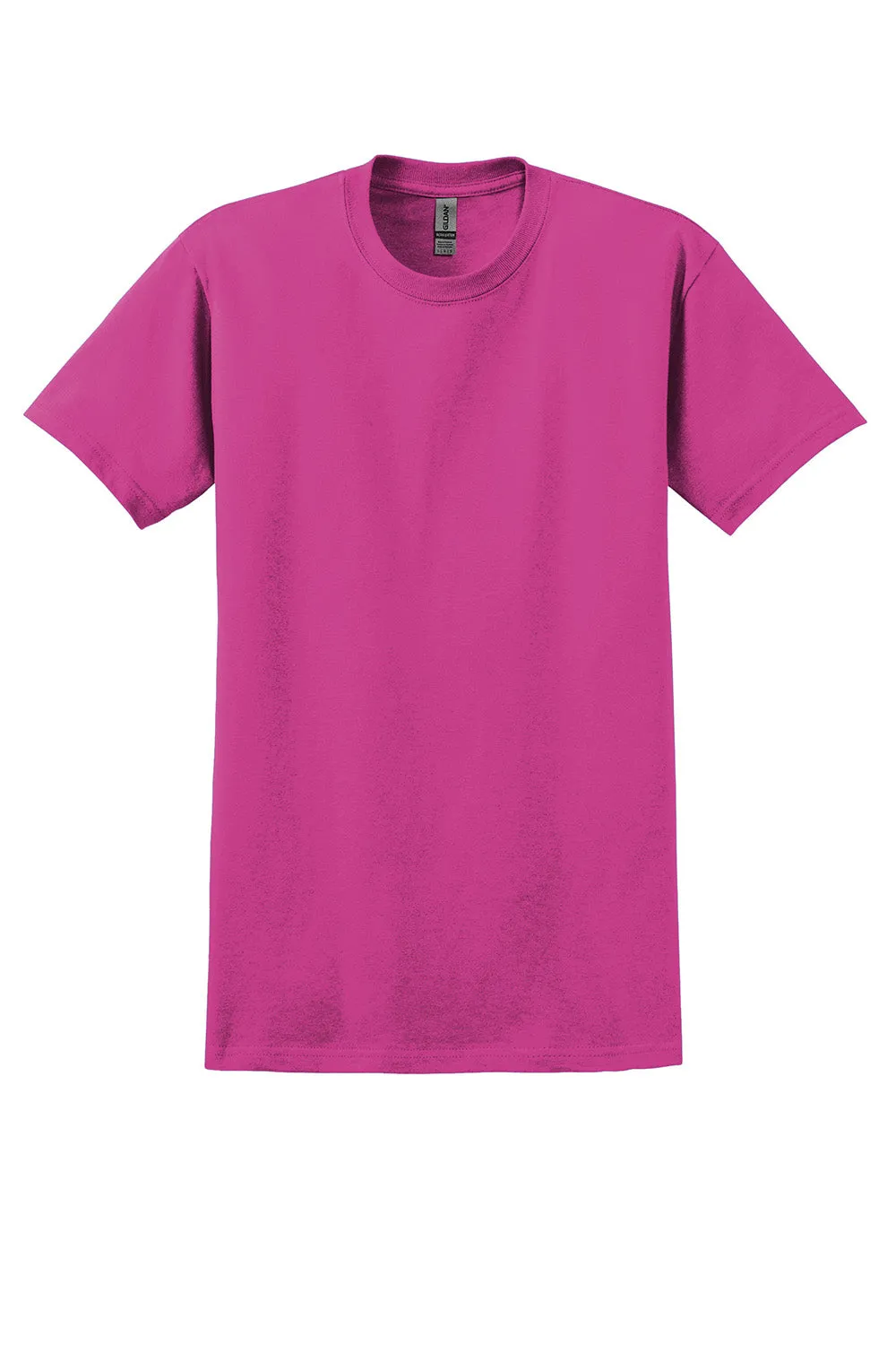Gildan Mens Ultra Short Sleeve Crewneck T-Shirt - Heliconia Pink