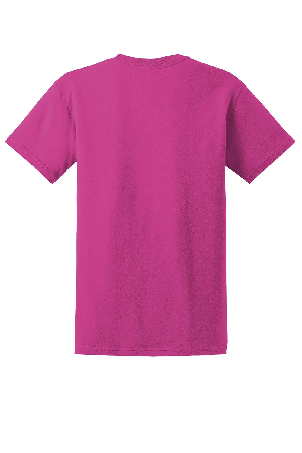 Gildan Mens Ultra Short Sleeve Crewneck T-Shirt - Heliconia Pink