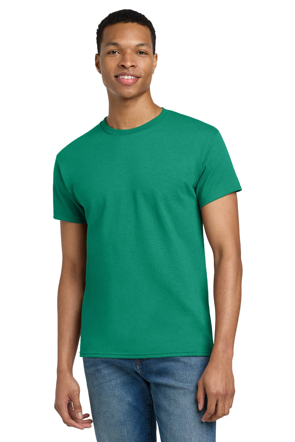 Gildan Mens Ultra Short Sleeve Crewneck T-Shirt - Kelly Green