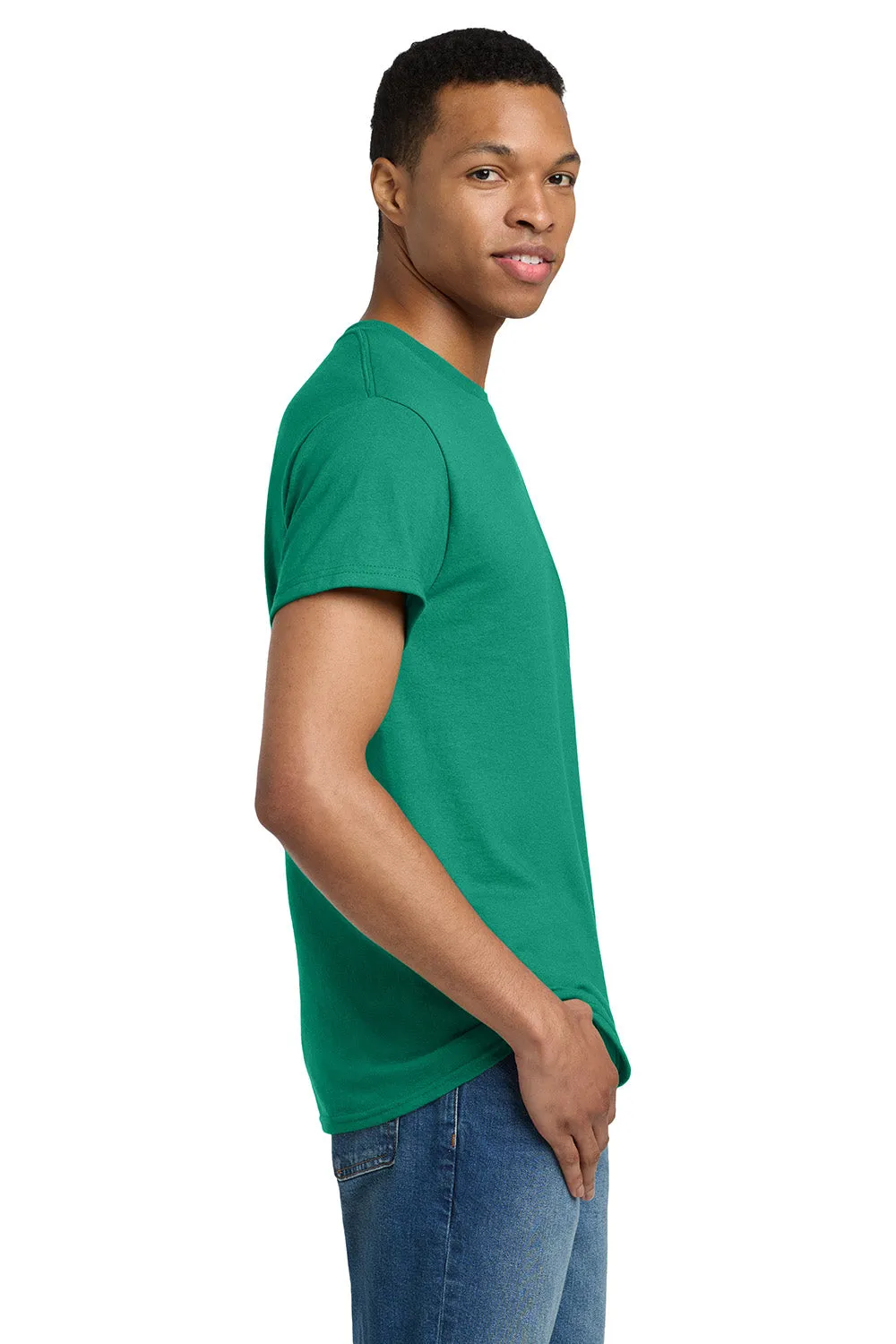 Gildan Mens Ultra Short Sleeve Crewneck T-Shirt - Kelly Green