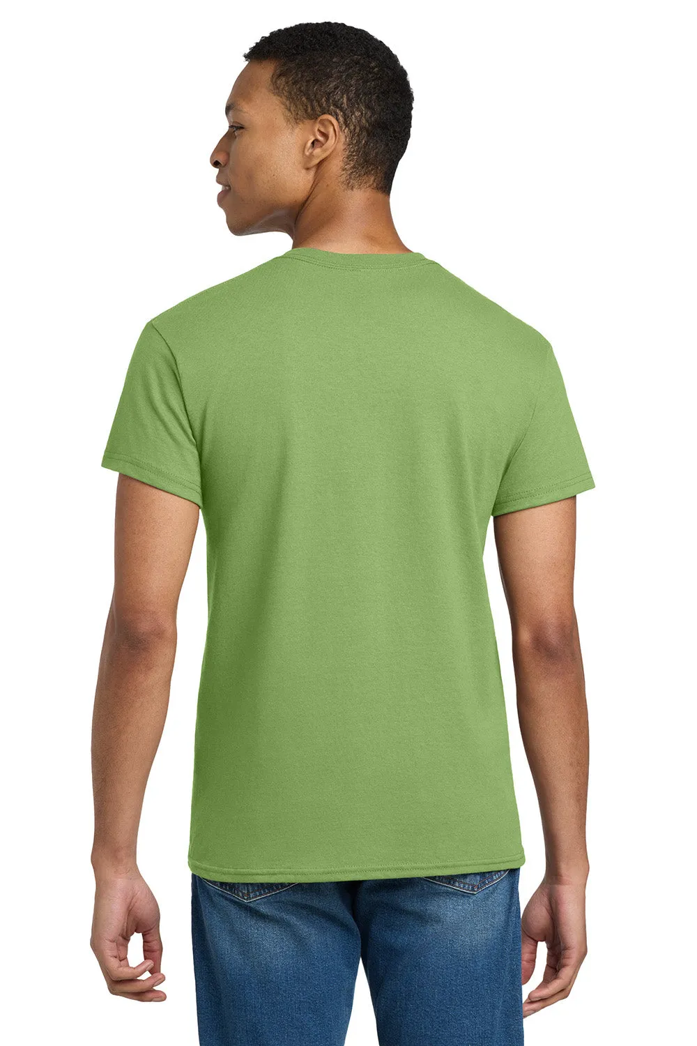 Gildan Mens Ultra Short Sleeve Crewneck T-Shirt - Kiwi Green