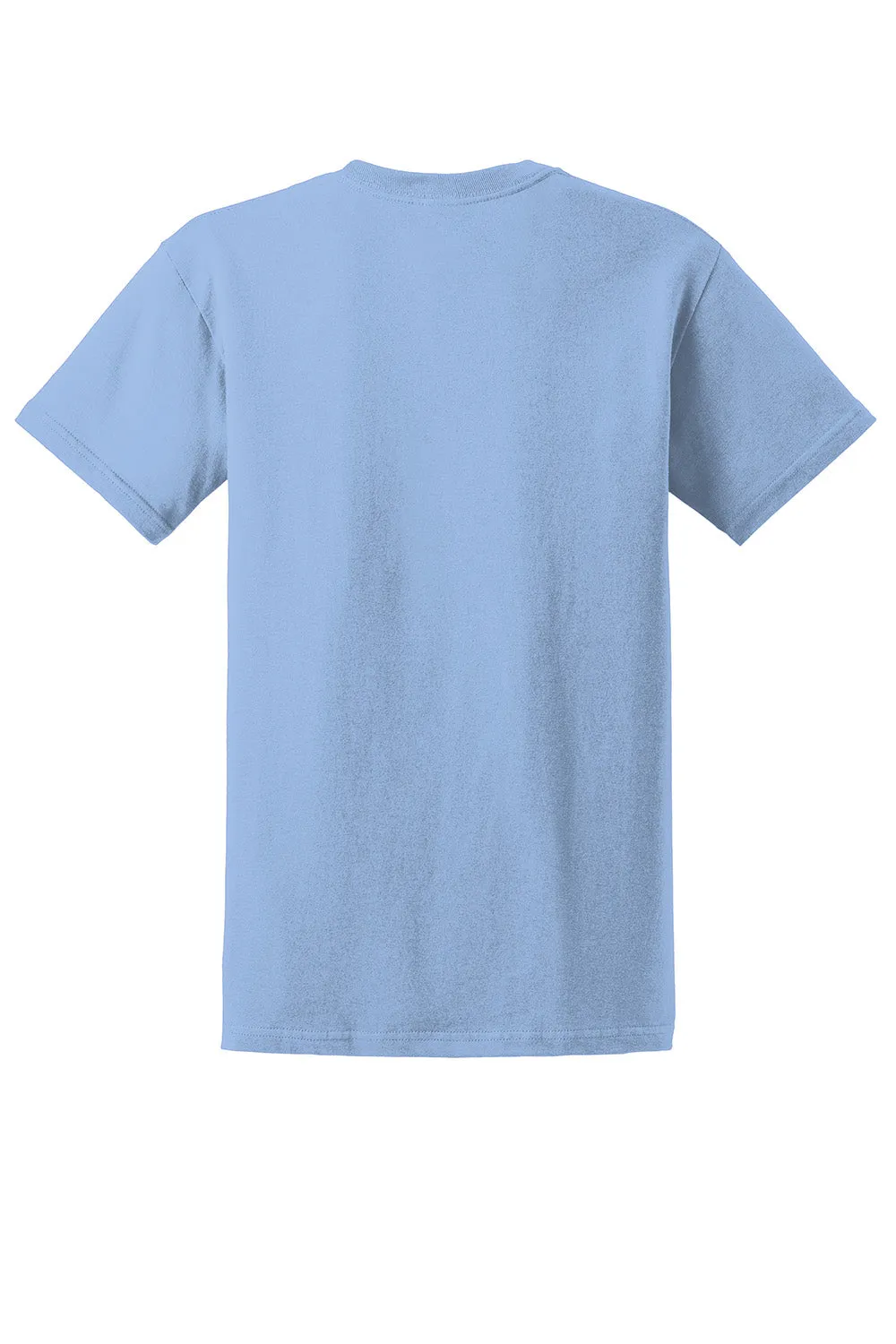 Gildan Mens Ultra Short Sleeve Crewneck T-Shirt - Light Blue