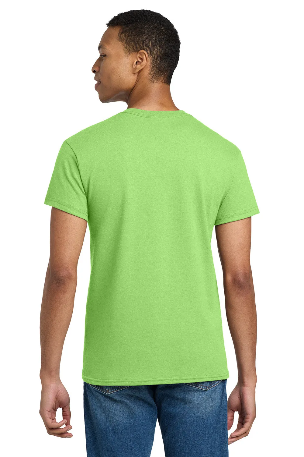 Gildan Mens Ultra Short Sleeve Crewneck T-Shirt - Lime Green