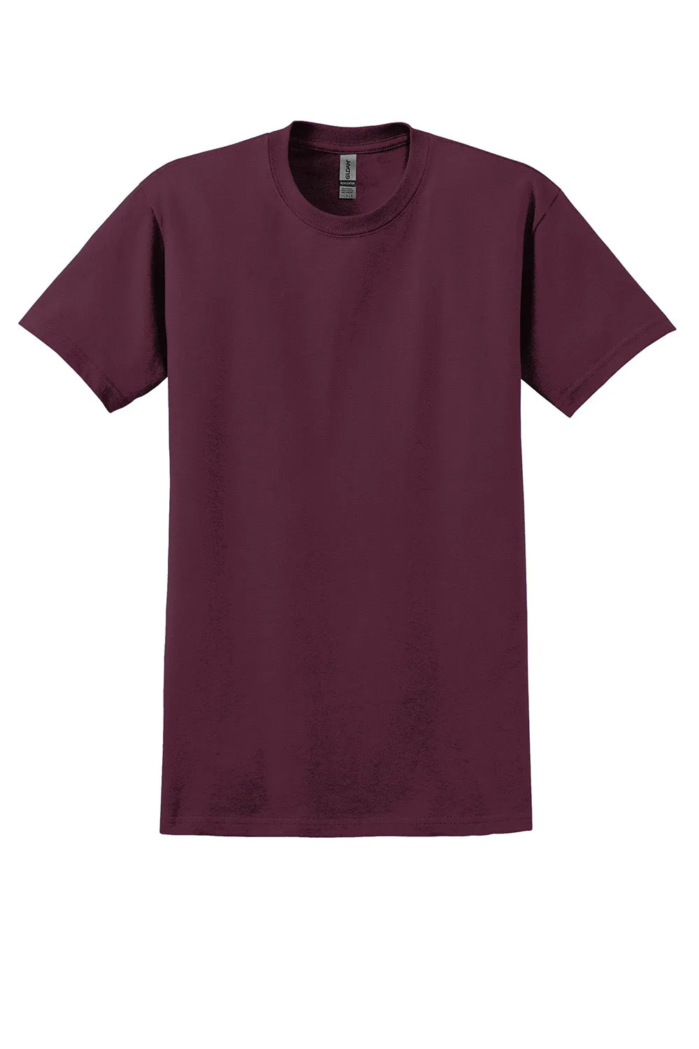 Gildan Mens Ultra Short Sleeve Crewneck T-Shirt - Maroon