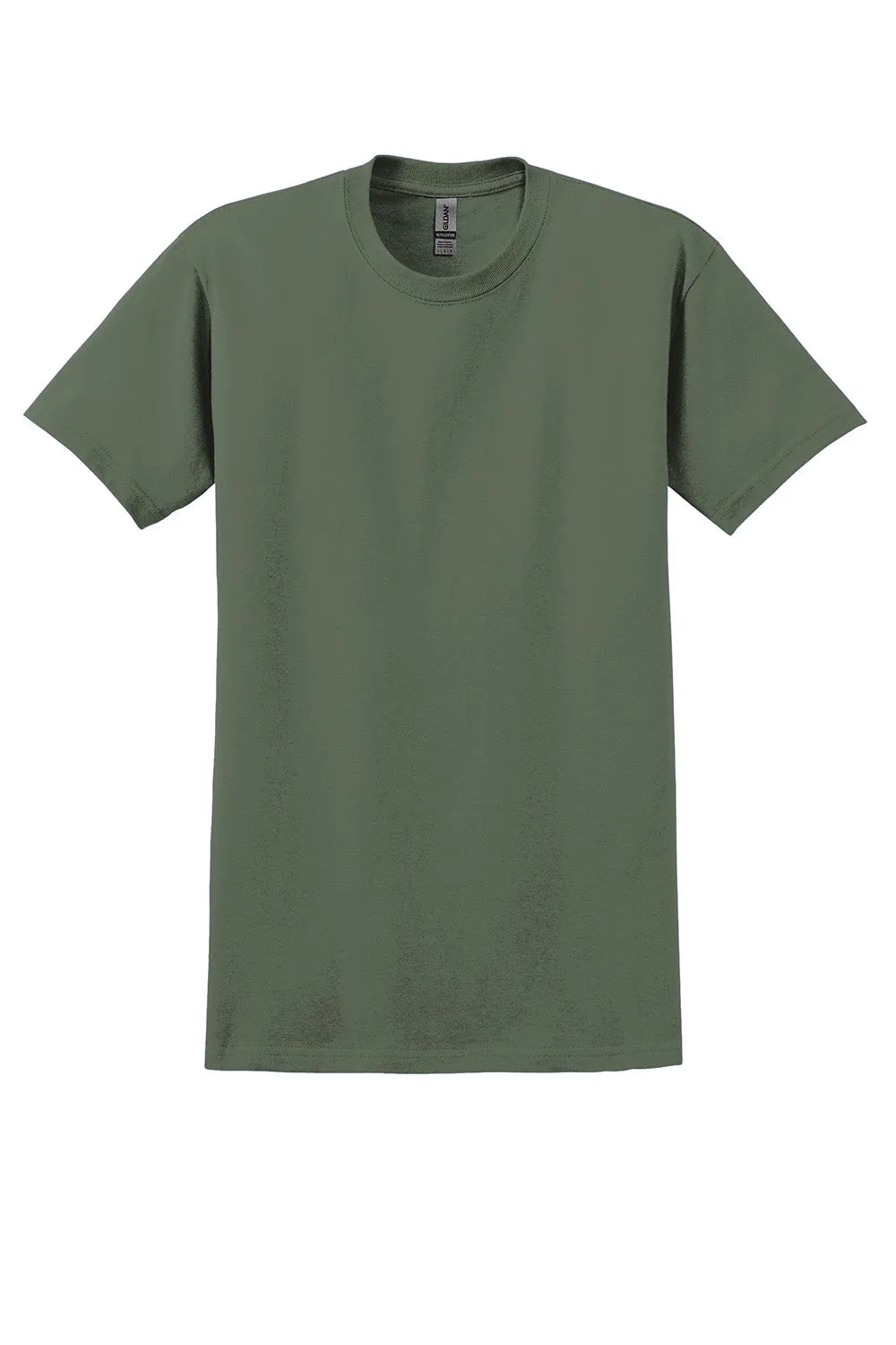 Gildan Mens Ultra Short Sleeve Crewneck T-Shirt - Military Green