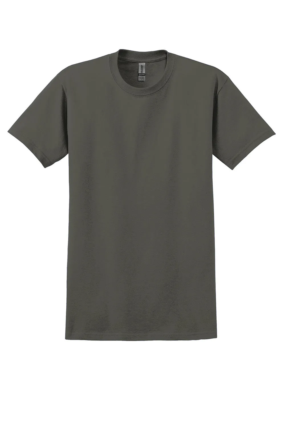 Gildan Mens Ultra Short Sleeve Crewneck T-Shirt - Olive Green