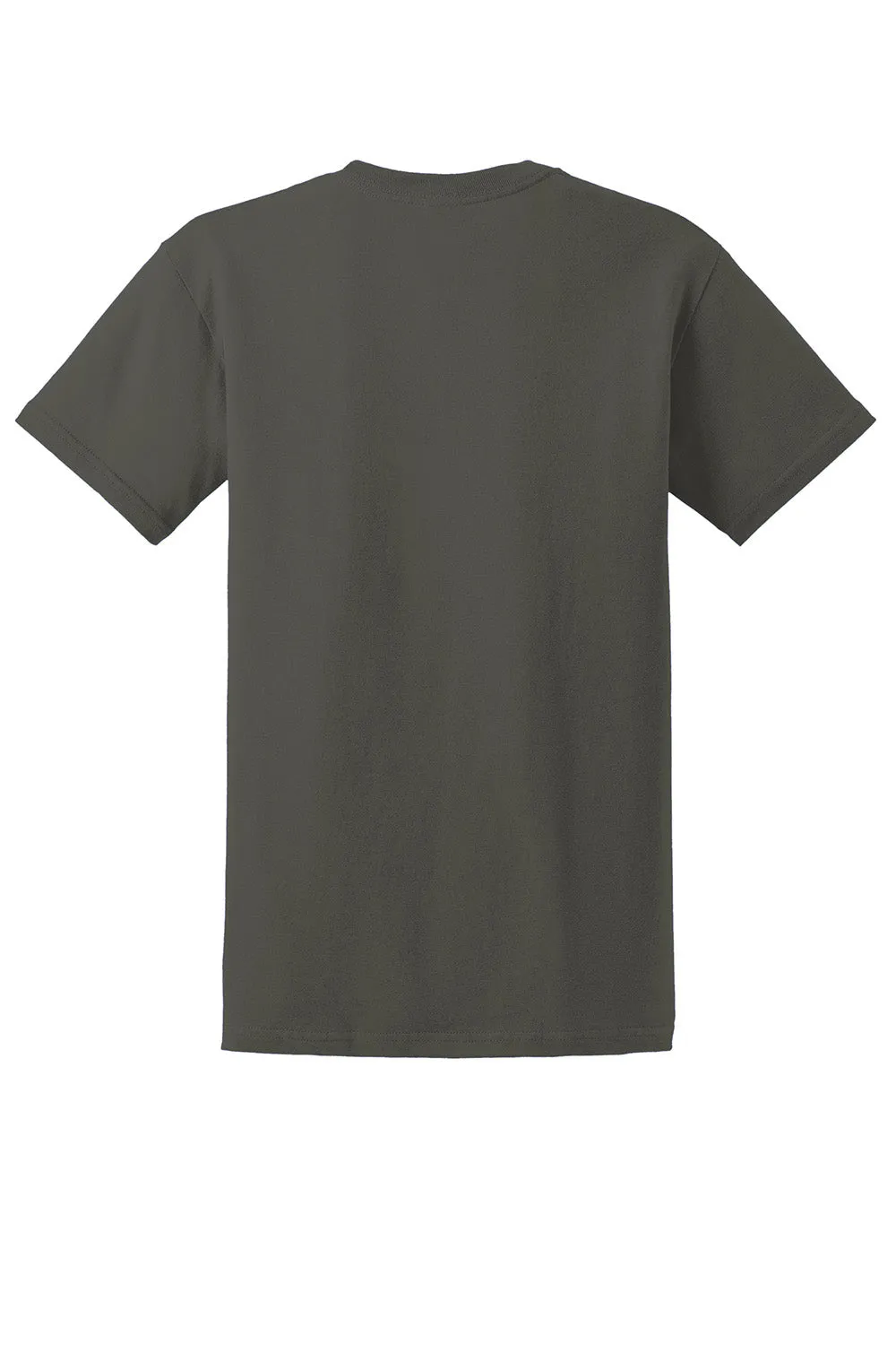 Gildan Mens Ultra Short Sleeve Crewneck T-Shirt - Olive Green