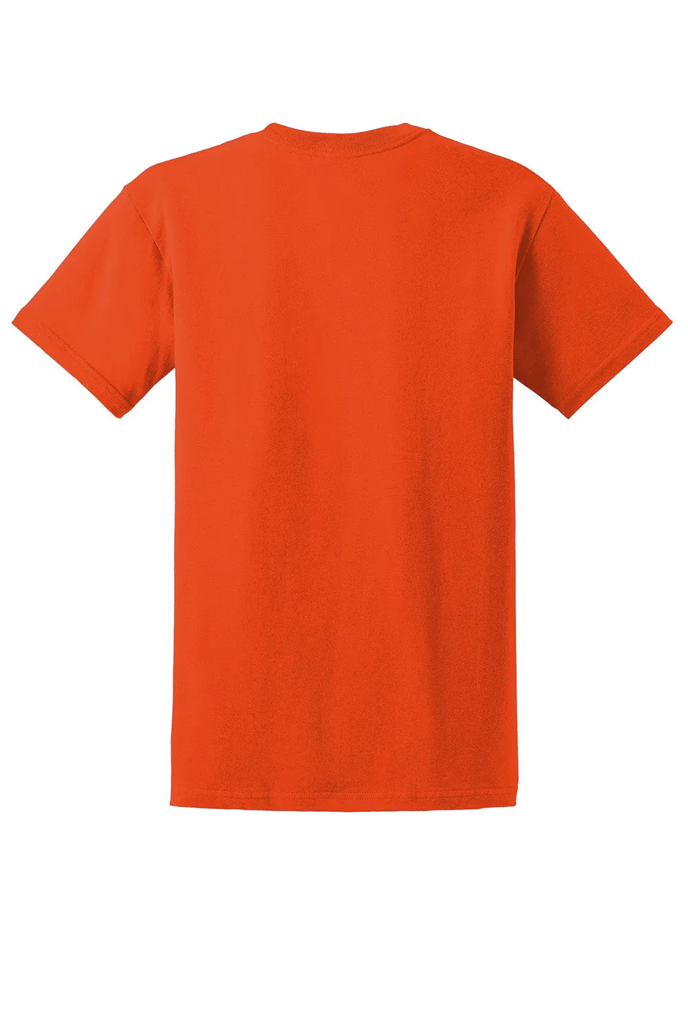 Gildan Mens Ultra Short Sleeve Crewneck T-Shirt - Orange