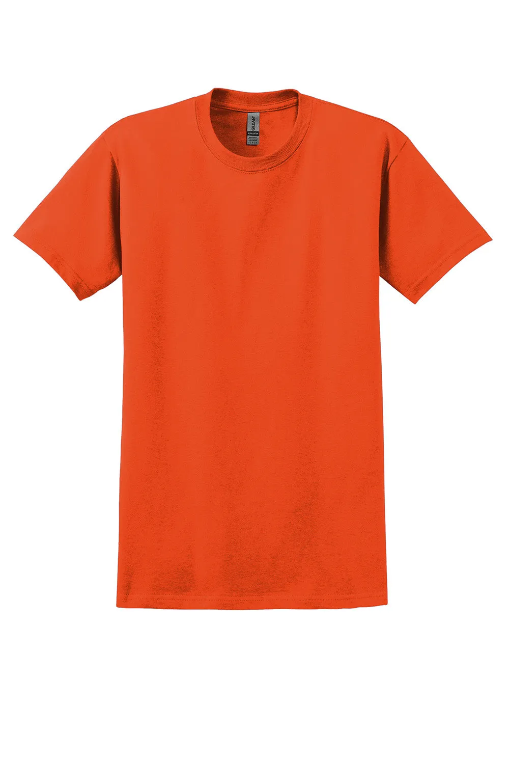 Gildan Mens Ultra Short Sleeve Crewneck T-Shirt - Orange