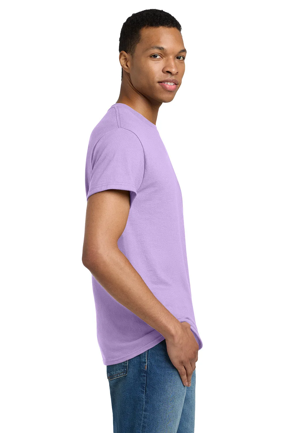 Gildan Mens Ultra Short Sleeve Crewneck T-Shirt - Orchid Purple