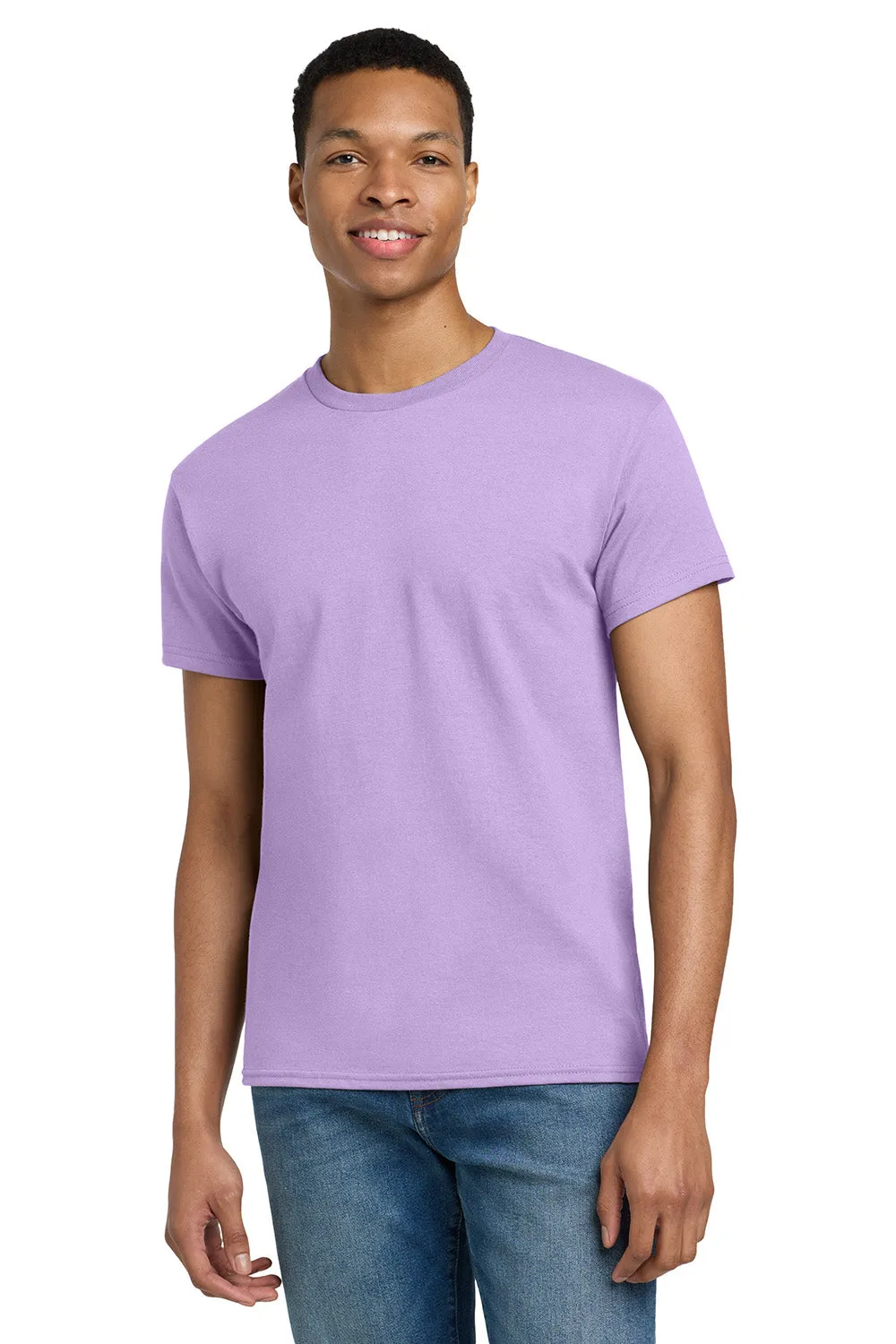 Gildan Mens Ultra Short Sleeve Crewneck T-Shirt - Orchid Purple