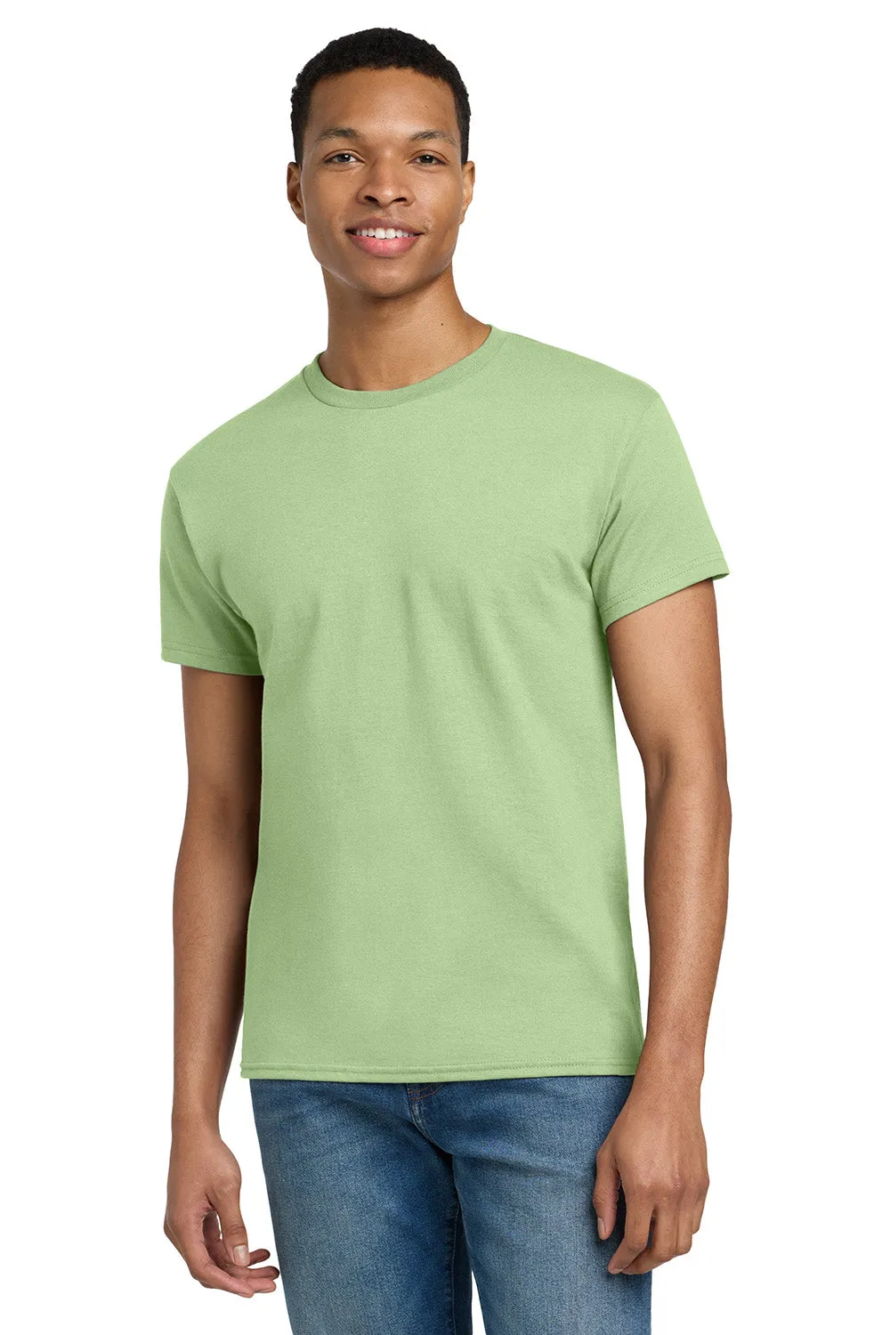 Gildan Mens Ultra Short Sleeve Crewneck T-Shirt - Pistachio Green