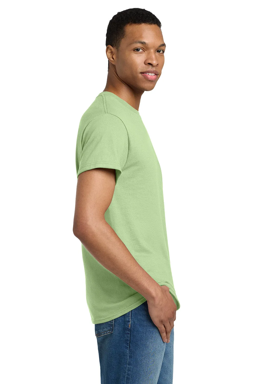 Gildan Mens Ultra Short Sleeve Crewneck T-Shirt - Pistachio Green