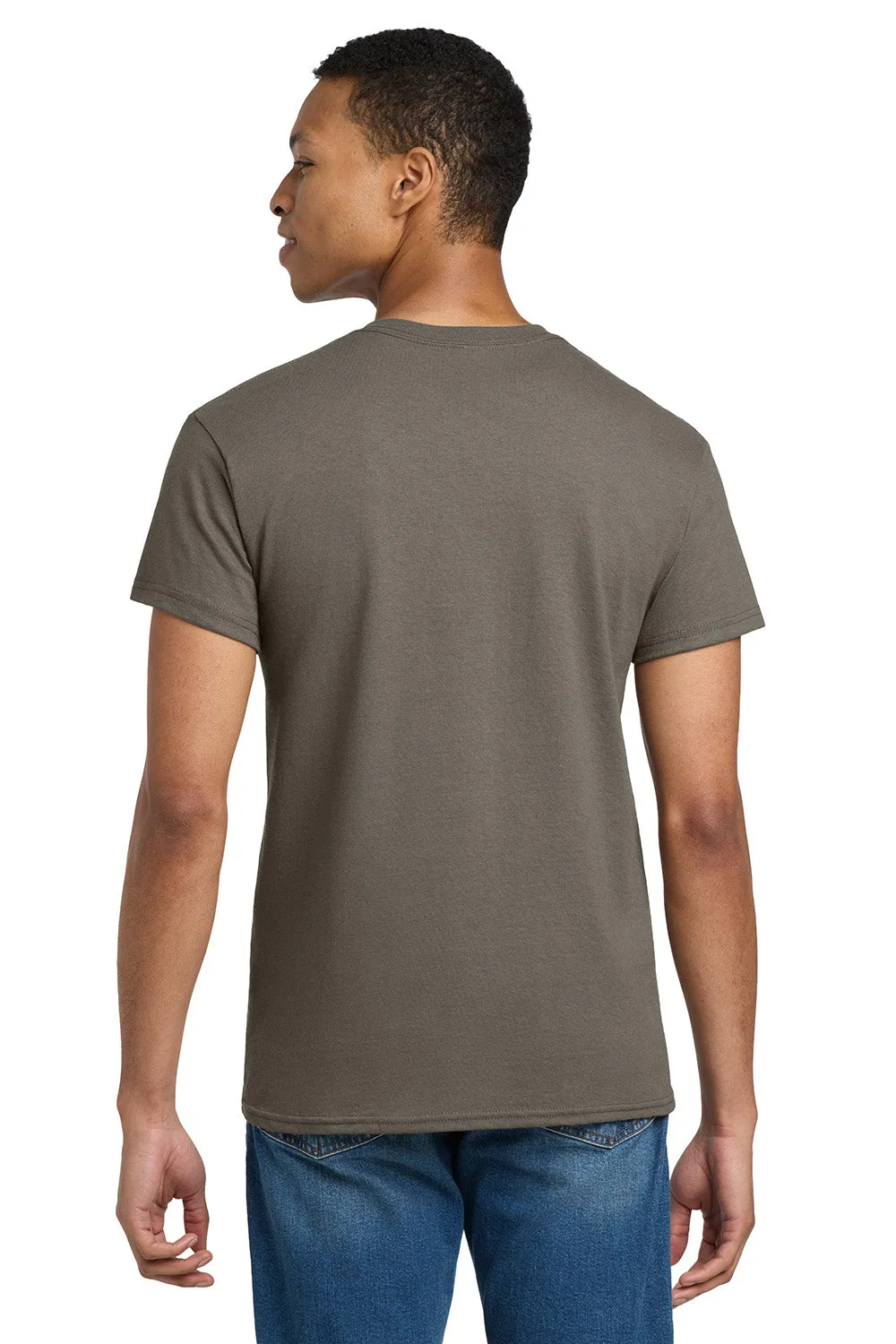 Gildan Mens Ultra Short Sleeve Crewneck T-Shirt - Prairie Dust