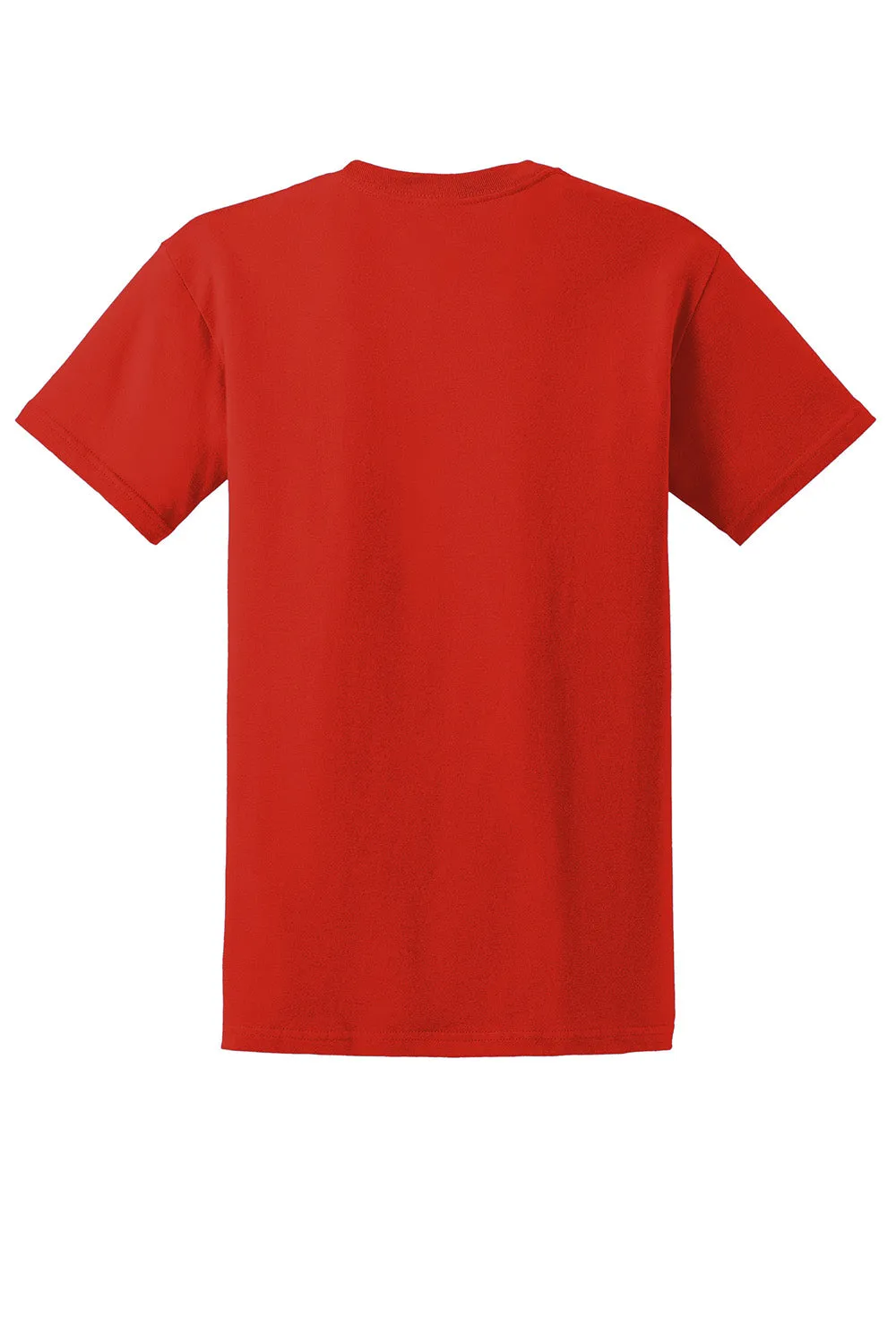 Gildan Mens Ultra Short Sleeve Crewneck T-Shirt - Red