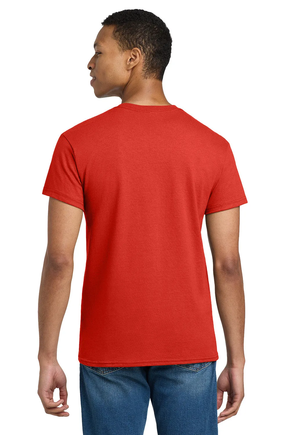 Gildan Mens Ultra Short Sleeve Crewneck T-Shirt - Red