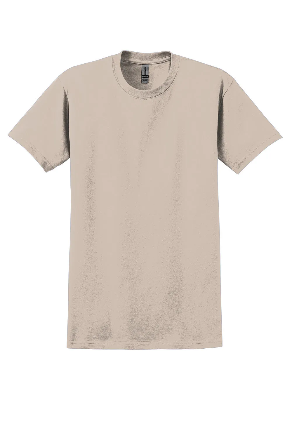 Gildan Mens Ultra Short Sleeve Crewneck T-Shirt - Sand