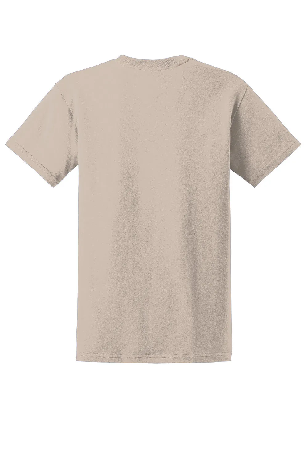 Gildan Mens Ultra Short Sleeve Crewneck T-Shirt - Sand