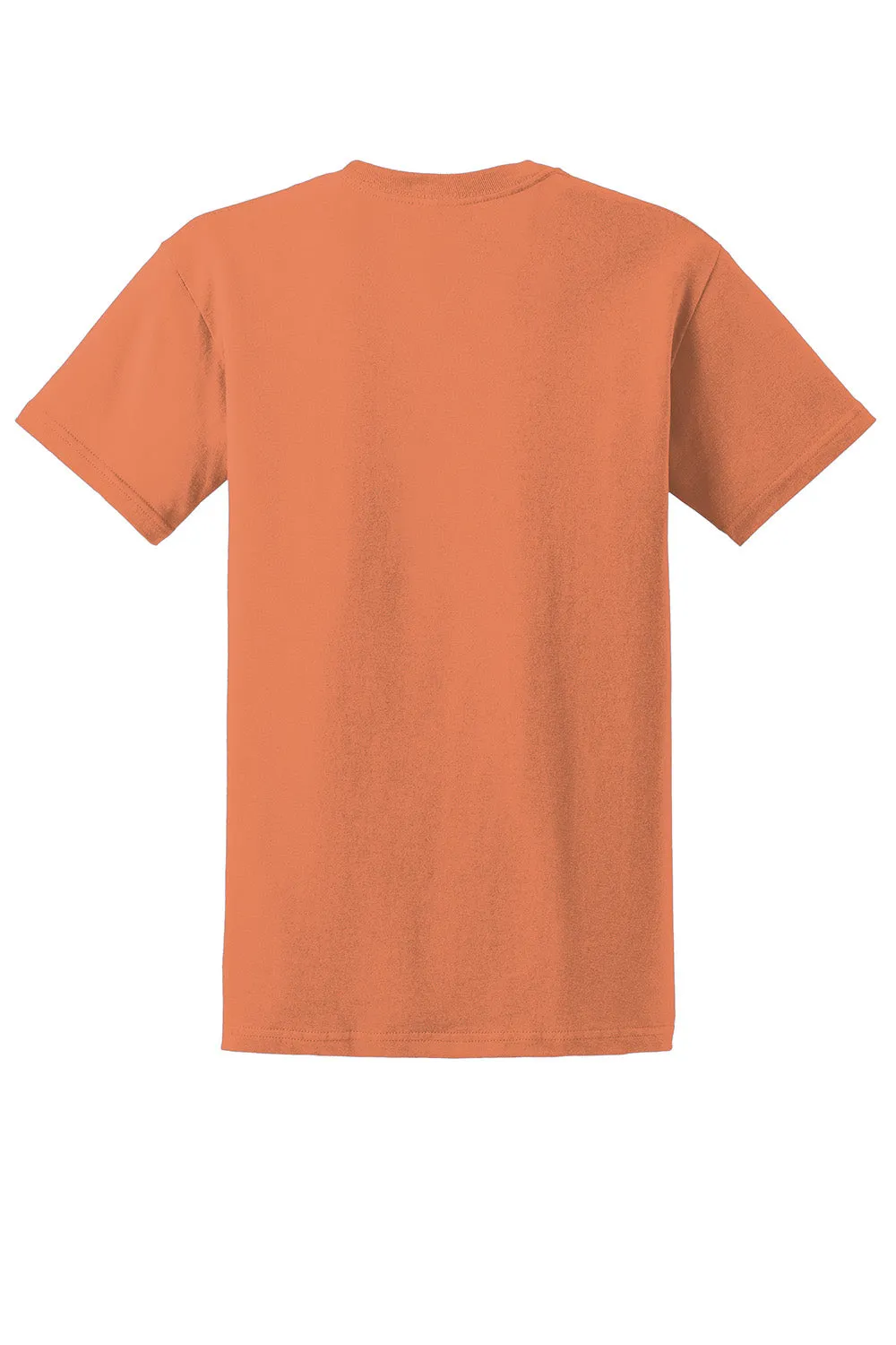 Gildan Mens Ultra Short Sleeve Crewneck T-Shirt - Tangerine Orange