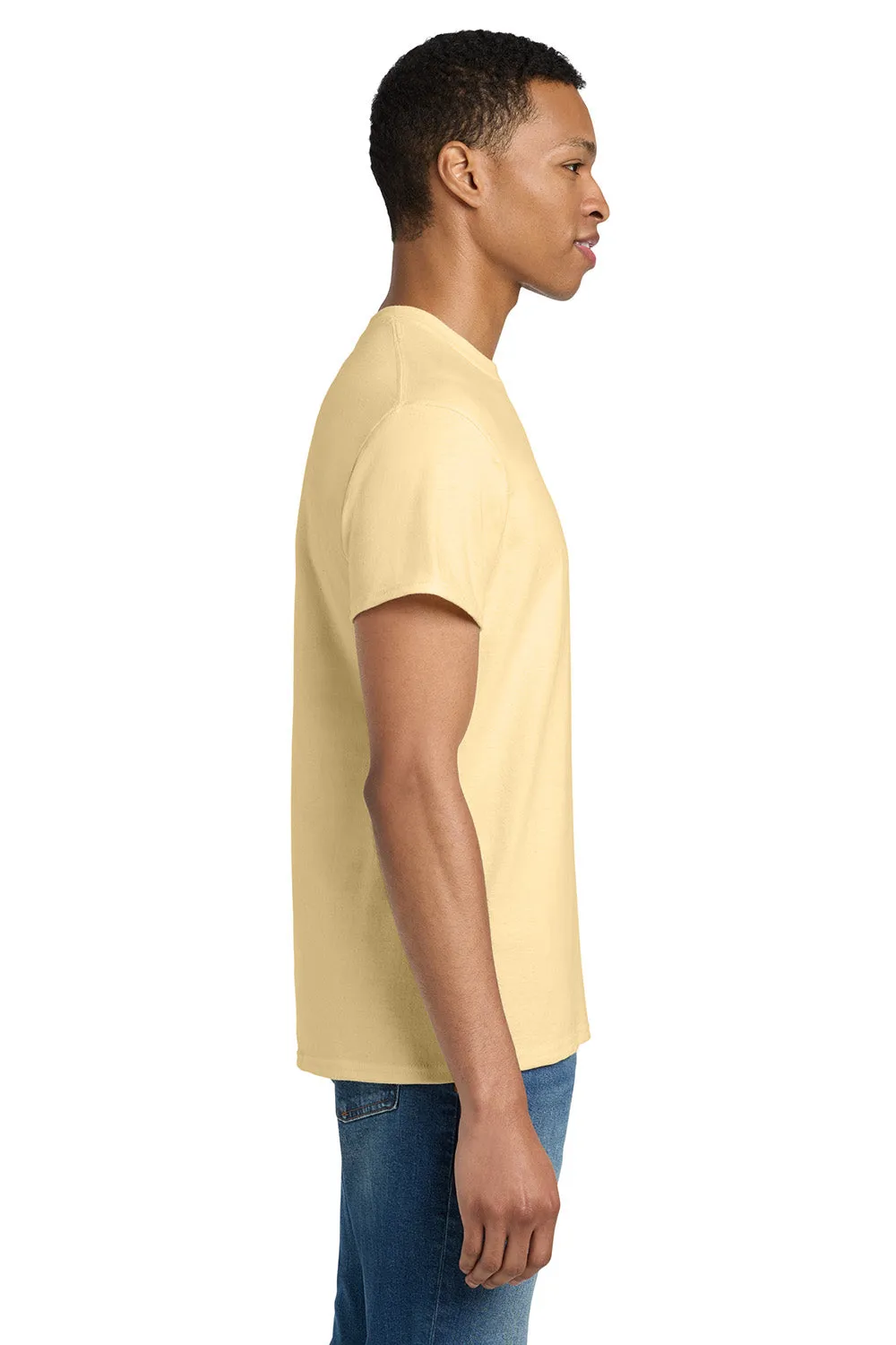 Gildan Mens Ultra Short Sleeve Crewneck T-Shirt - Vegas Gold
