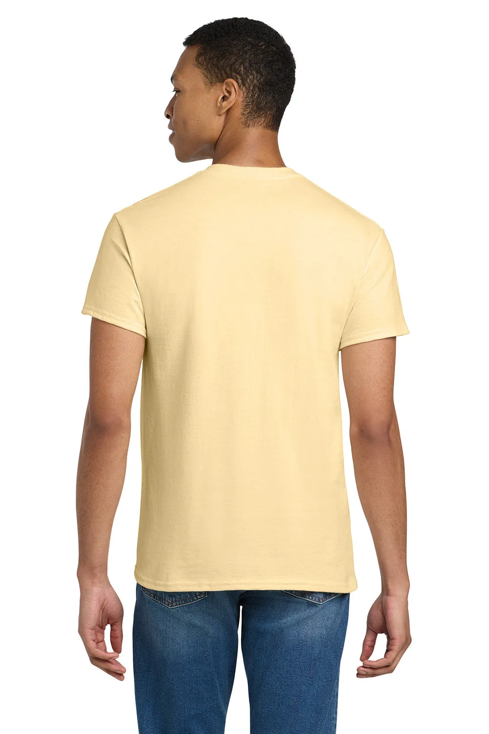 Gildan Mens Ultra Short Sleeve Crewneck T-Shirt - Vegas Gold
