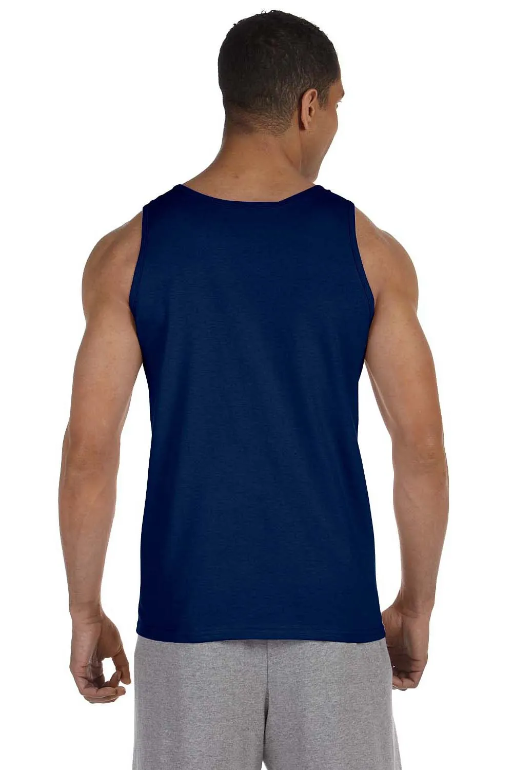 Gildan Mens Ultra Tank Top - Navy Blue
