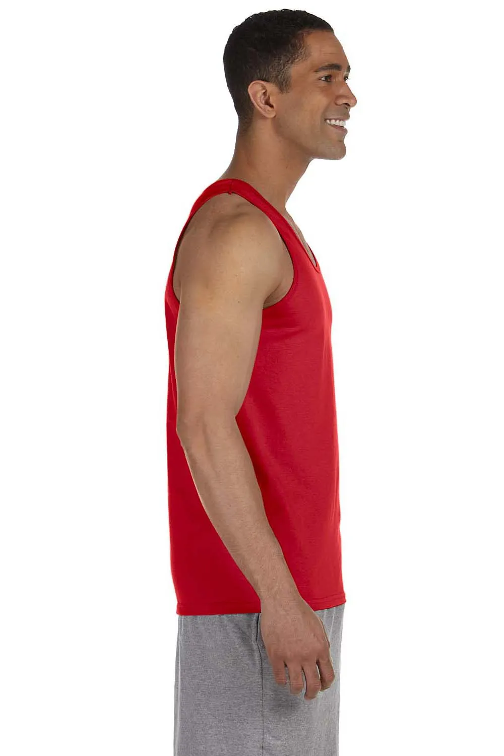 Gildan Mens Ultra Tank Top - Red