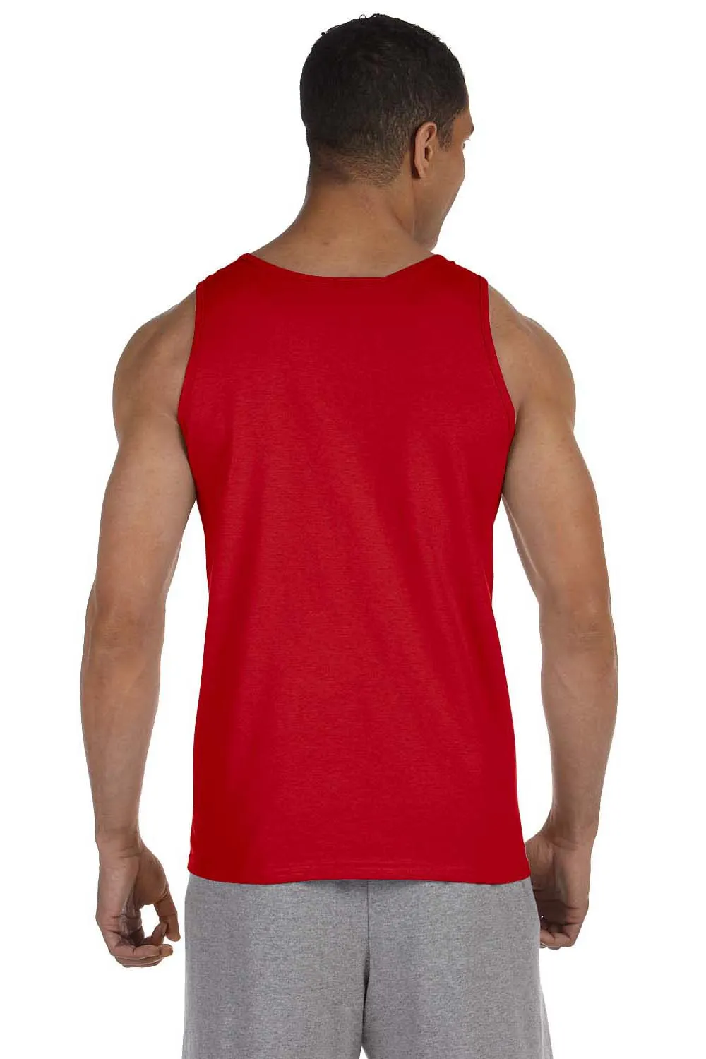 Gildan Mens Ultra Tank Top - Red