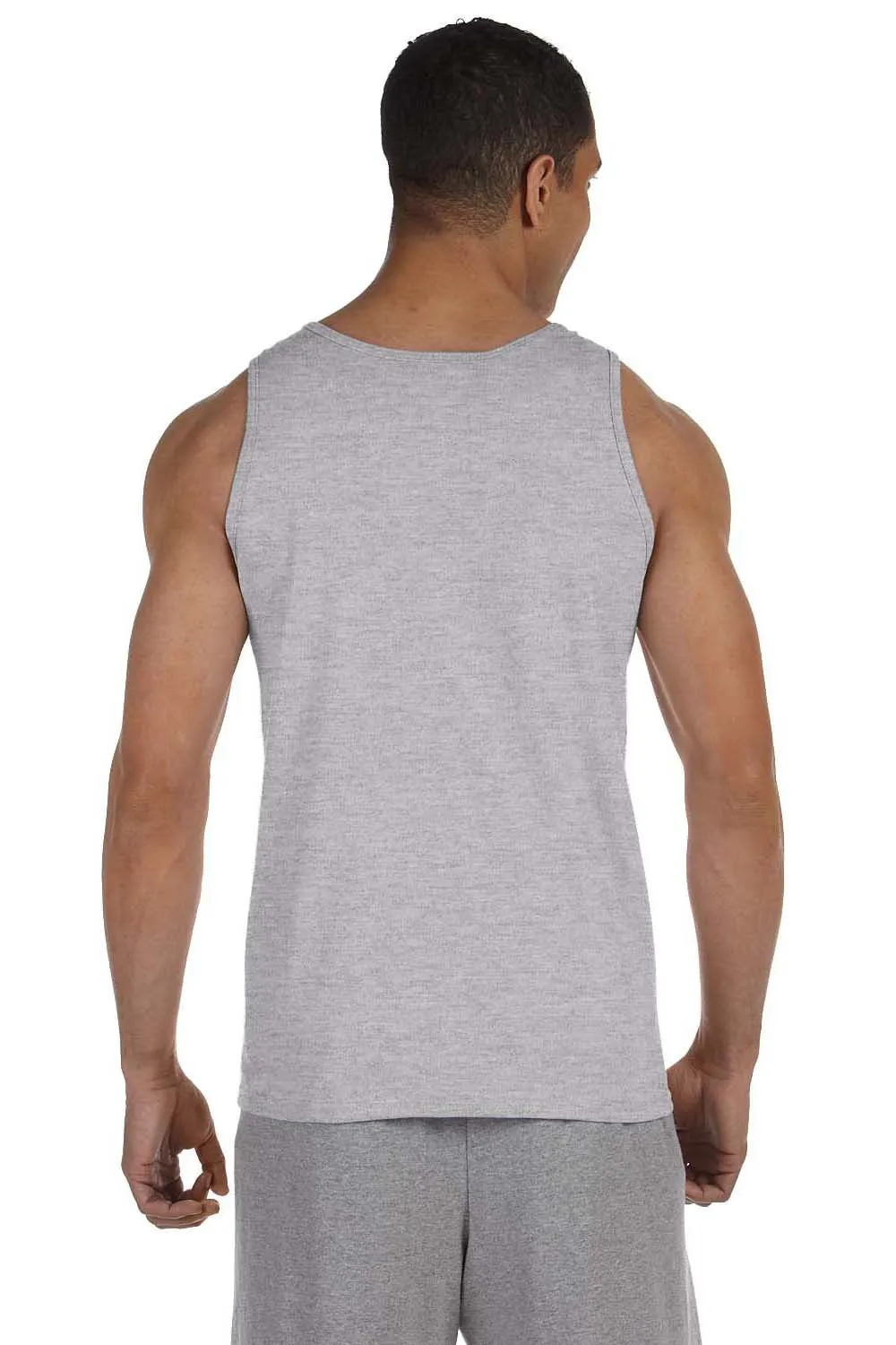 Gildan Mens Ultra Tank Top - Sport Grey