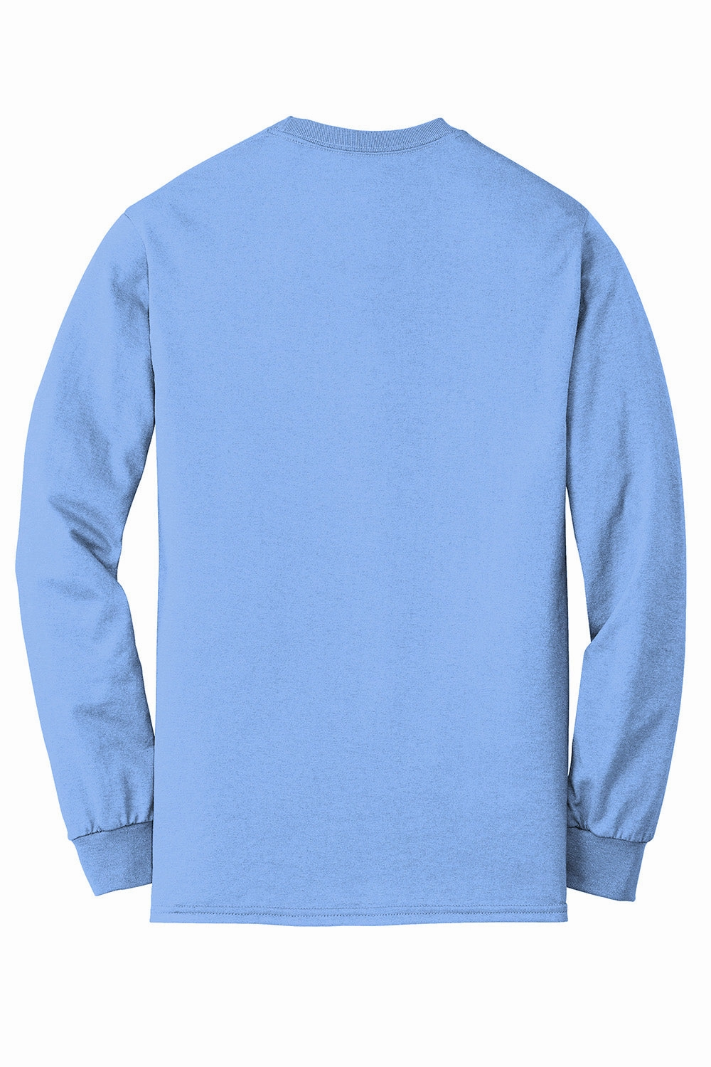 Gildan Mens DryBlend Moisture Wicking Long Sleeve Crewneck T-Shirt - Carolina Blue