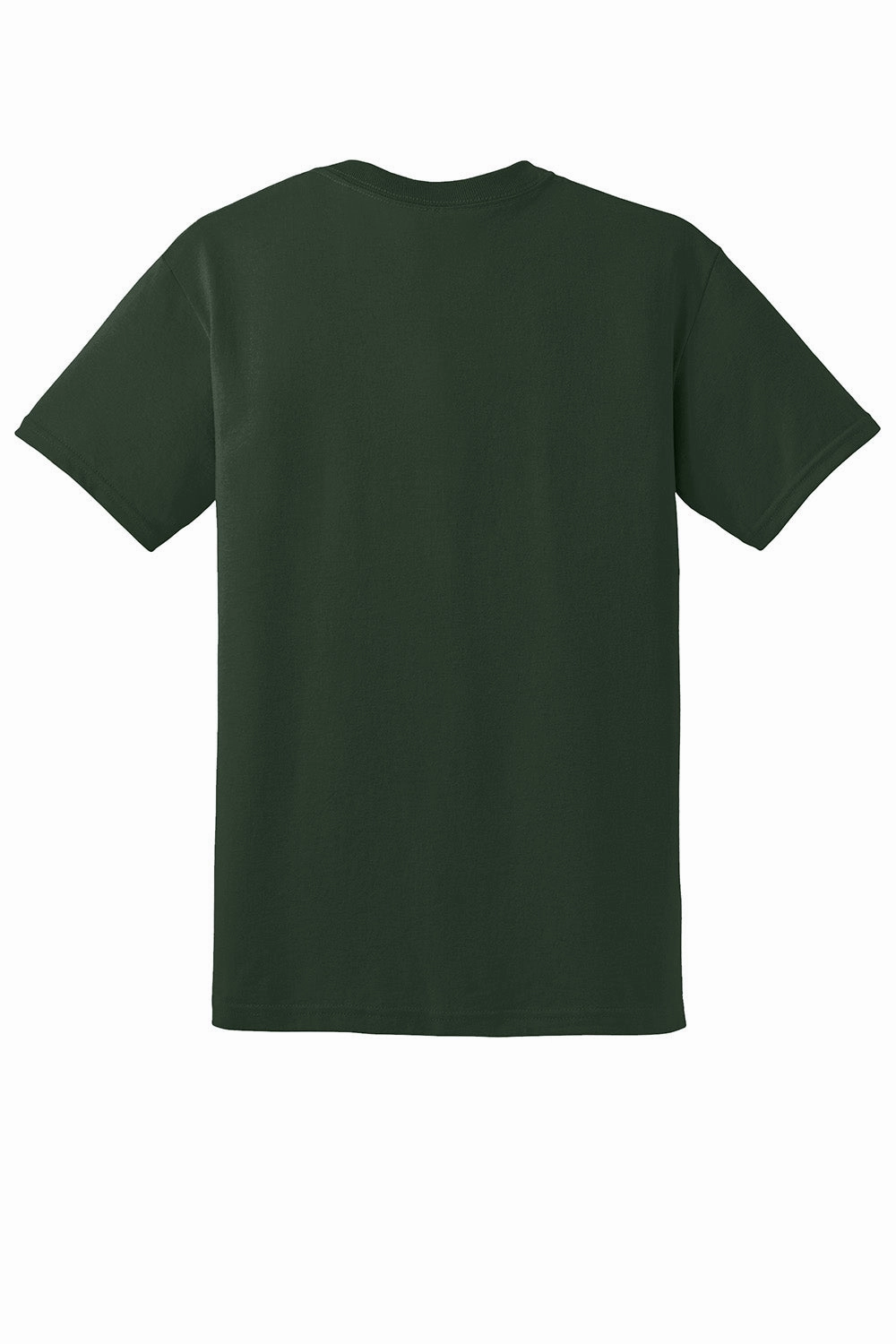 Gildan Mens DryBlend Moisture Wicking Short Sleeve Crewneck T-Shirt - Forest Green