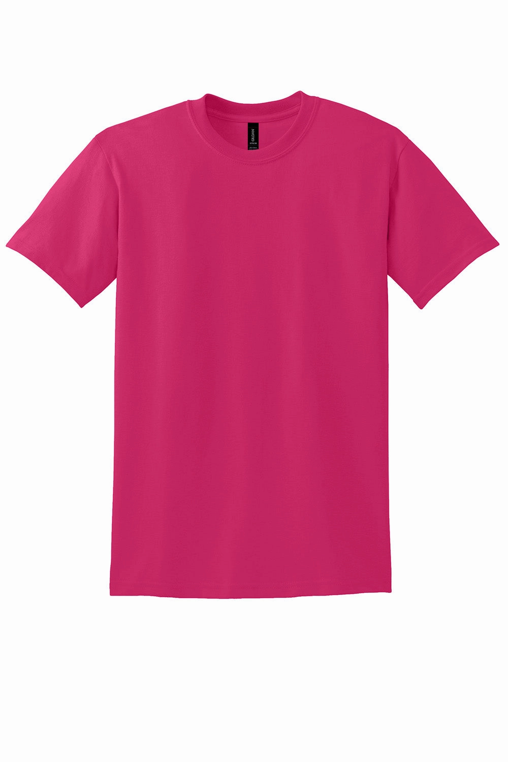 Gildan Mens DryBlend Moisture Wicking Short Sleeve Crewneck T-Shirt - Heliconia Pink
