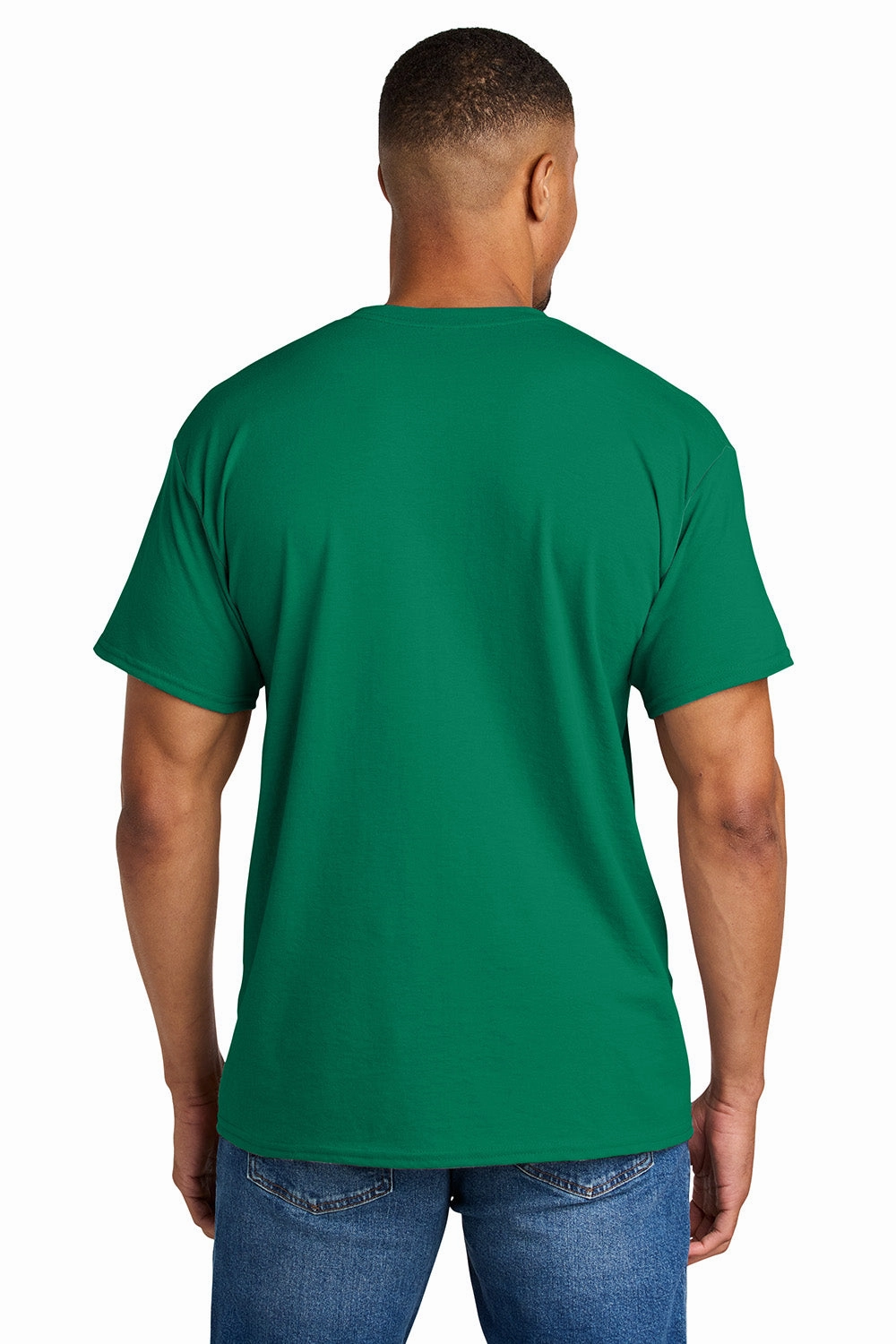 Gildan Mens DryBlend Moisture Wicking Short Sleeve Crewneck T-Shirt - Kelly Green
