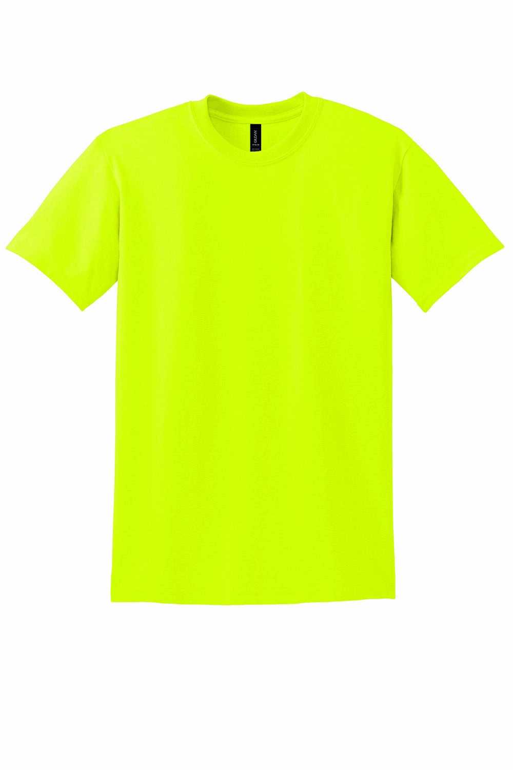 Gildan Mens DryBlend Moisture Wicking Short Sleeve Crewneck T-Shirt - Safety Green