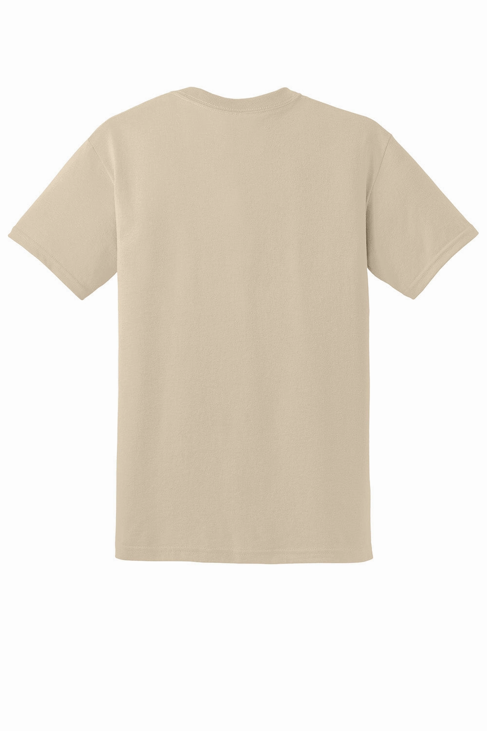 Gildan Mens DryBlend Moisture Wicking Short Sleeve Crewneck T-Shirt - Sand