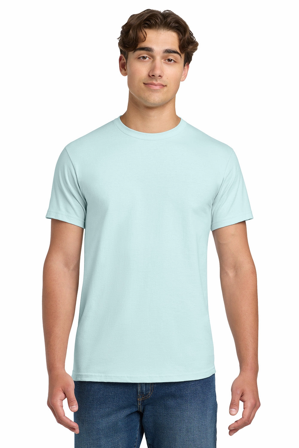 Gildan Mens Hammer Short Sleeve Crewneck T-Shirt - Chambray Blue