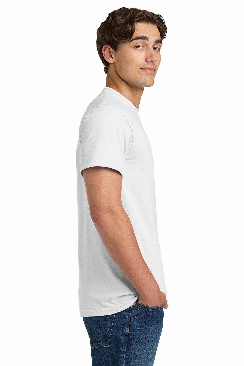 Gildan Mens Hammer Short Sleeve Crewneck T-Shirt - White