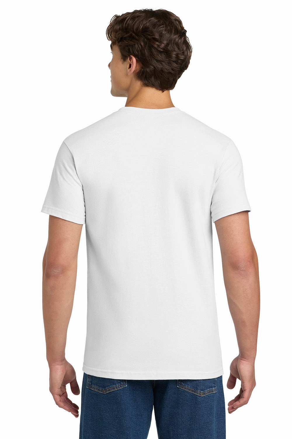 Gildan Mens Hammer Short Sleeve Crewneck T-Shirt - White