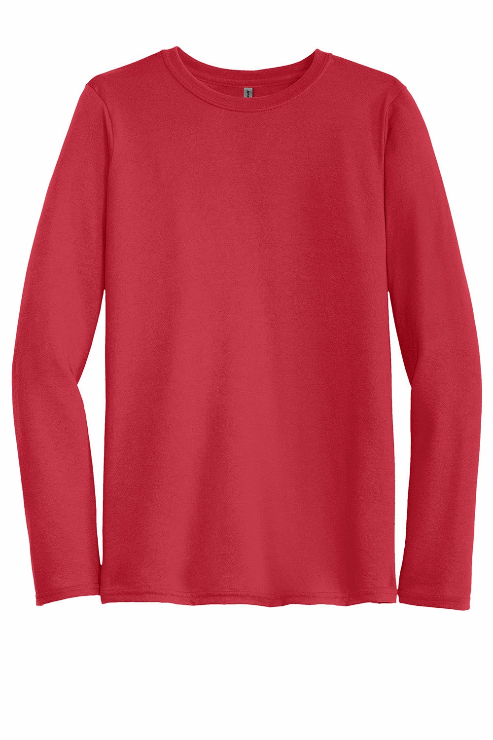 Gildan Mens Performance Jersey Moisture Wicking Long Sleeve Crewneck T-Shirt - Red