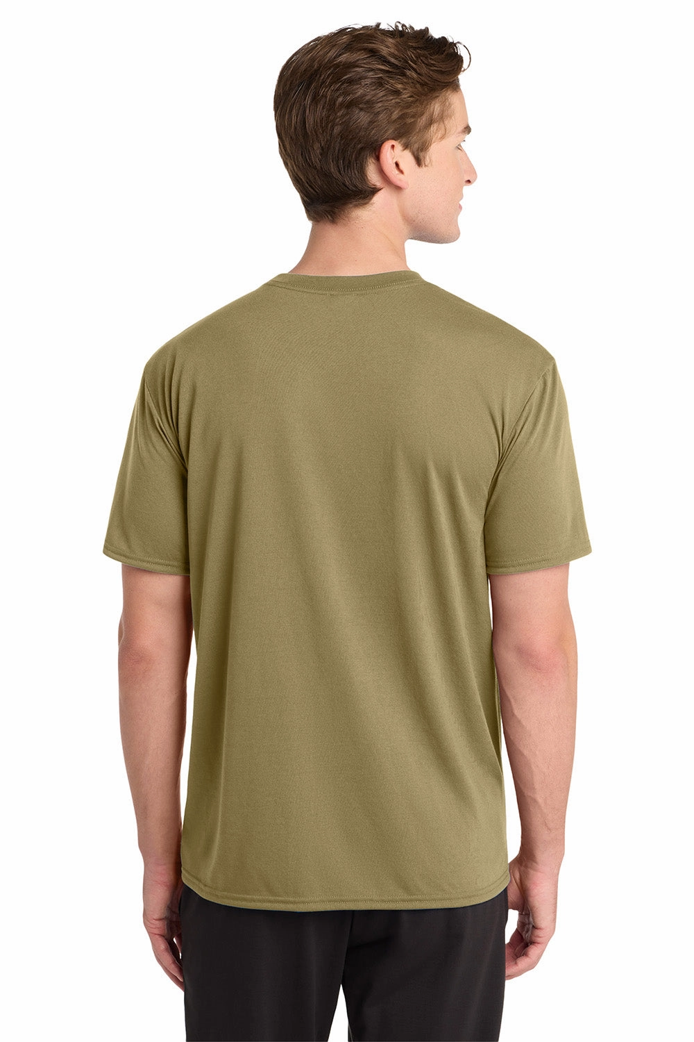 Gildan Mens Performance Jersey Moisture Wicking Short Sleeve Crewneck T-Shirt - Prairie Dust