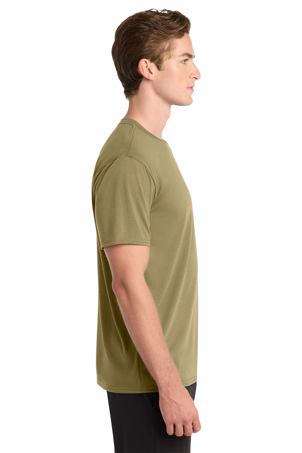 Gildan Mens Performance Jersey Moisture Wicking Short Sleeve Crewneck T-Shirt - Prairie Dust