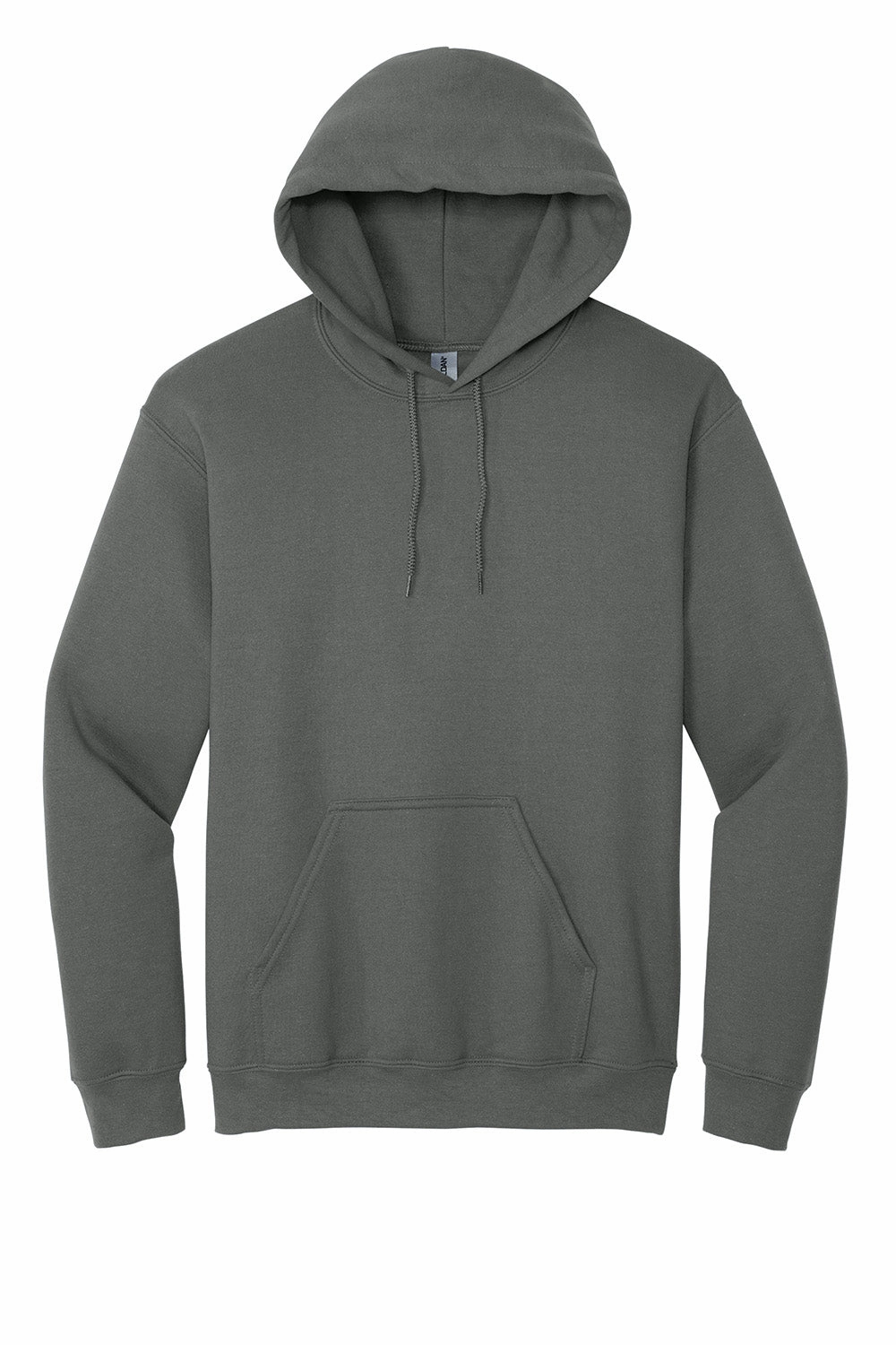 Gildan Mens Pill Resistant Hooded Sweatshirt Hoodie w/ Pouch Pocket - Charcoal Grey