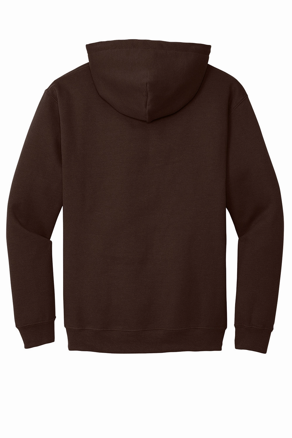 Gildan Mens Pill Resistant Hooded Sweatshirt Hoodie w/ Pouch Pocket - Dark Chocolate Brown